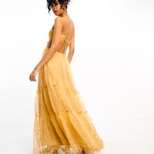 ASOS open back dress